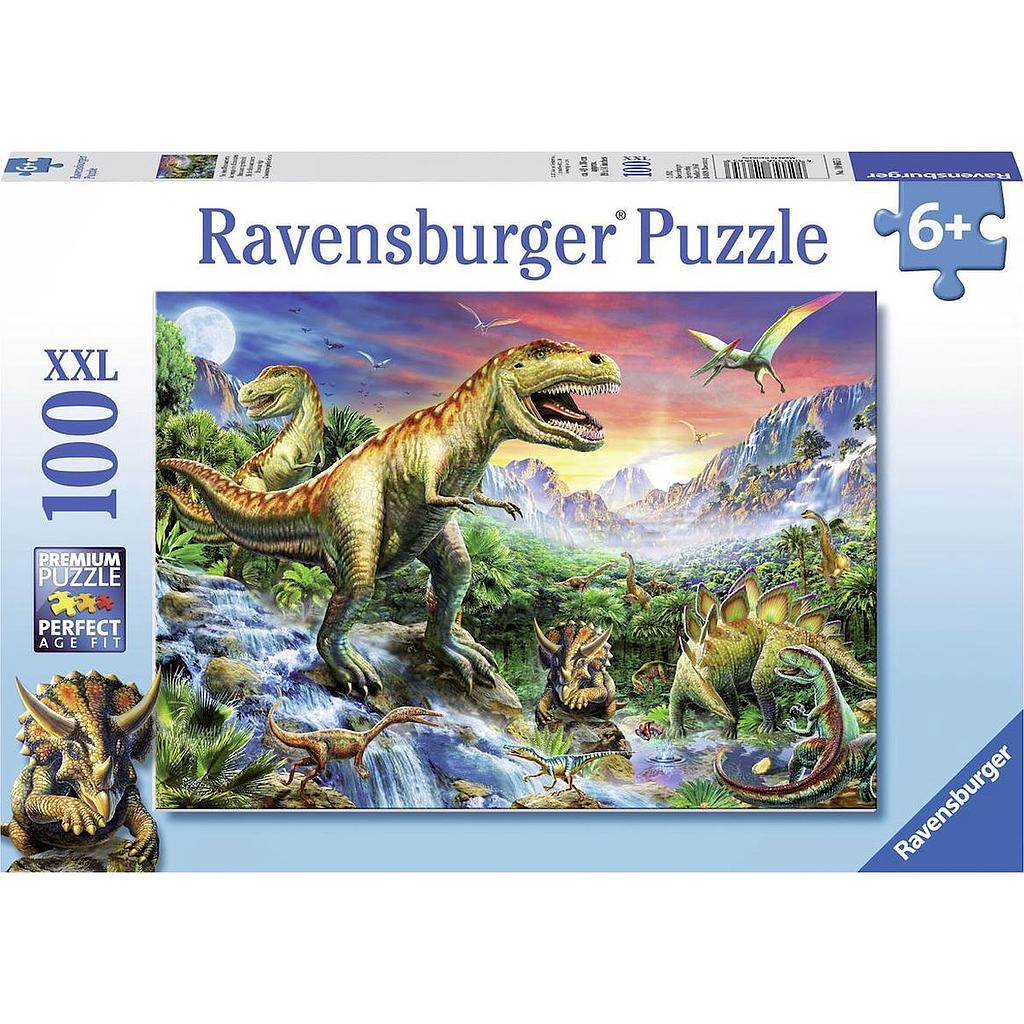 Ravensburger Puzzle 100Pcs XXL In Dinosaur Land 49x36cm