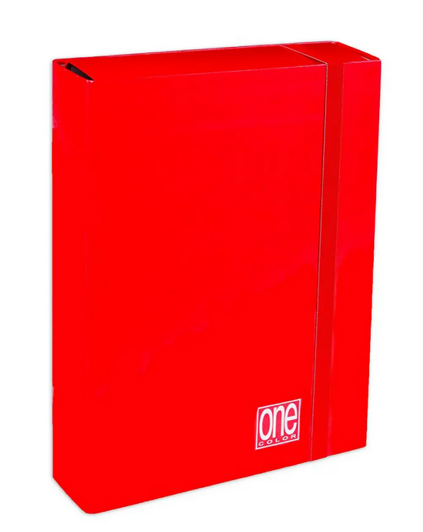 RED ELASTIC FOLDER Elastic Closure