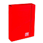 RED ELASTIC FOLDER Elastic Closure
