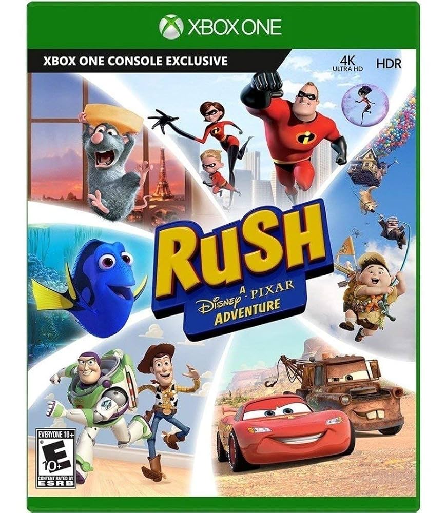 Xbox One Rush A Disney Pixar Adventure (Opened)