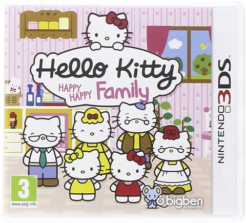 Nintendo 3DS Hello Kitty Happy Family