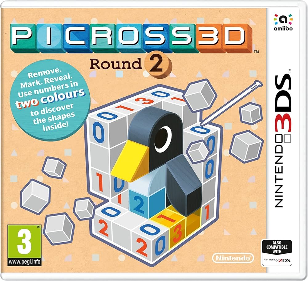 Nintendo 3DS Picross 3D Round 2