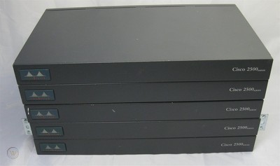 Cisco 2504 Refurbished 3 Port Ethernet Dual Serial Router PN T94 5011 Used A