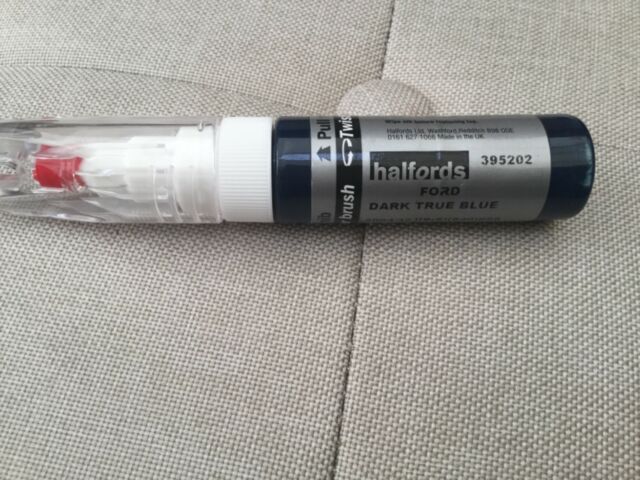 Halfords scratch chip repair for Ford Dark True Blue 395202