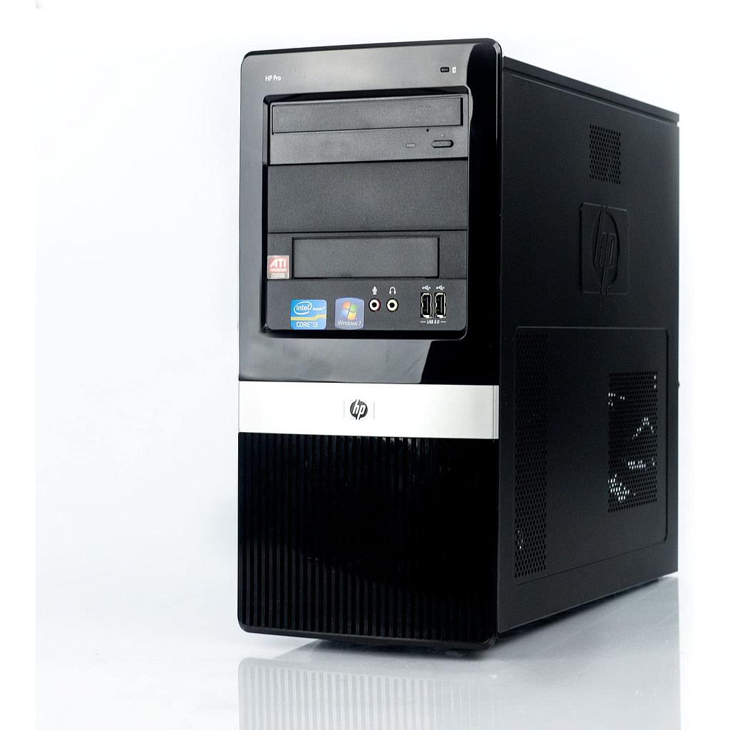 Hp Hp Pro 3130 Tower Used A i3550 3.2 Ghz No Win7 Pro 500GB HDD 4GB Memory HD Graphics