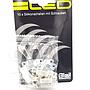 Bleil 10 x silicone clamps with screws and LED connector x 2